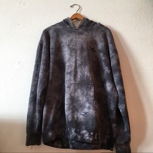 Large grey/black mens Obey hoodie